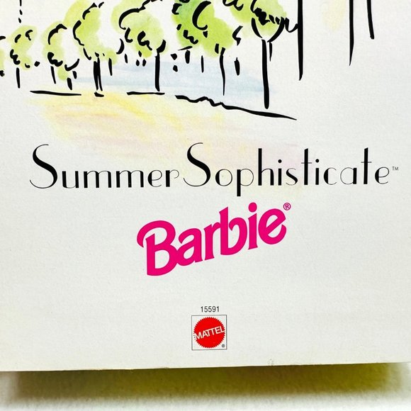 Vintage Spiegel Summer Sophisticate Barbie - 1995 New in Box - Picture 8 of 10